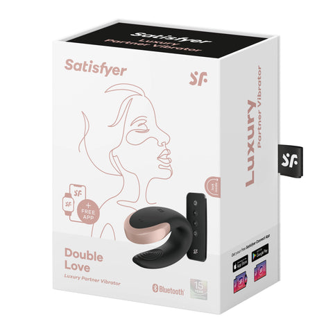 Satisfyer Double Love – Silicone Couples Vibrator with Wireless Remote and App Control > Sex Toys > Couples Toys