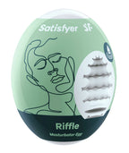 Satisfyer Masturbator Egg Riffle Compact Travel Size Masturbator > Sex Toys For Men > Masturbators Cup