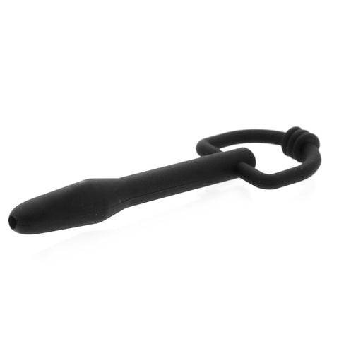 Master Series The Hallows Silicone CumThru DRing Penis Plug Default Title > Bondage Gear > Medical Instruments