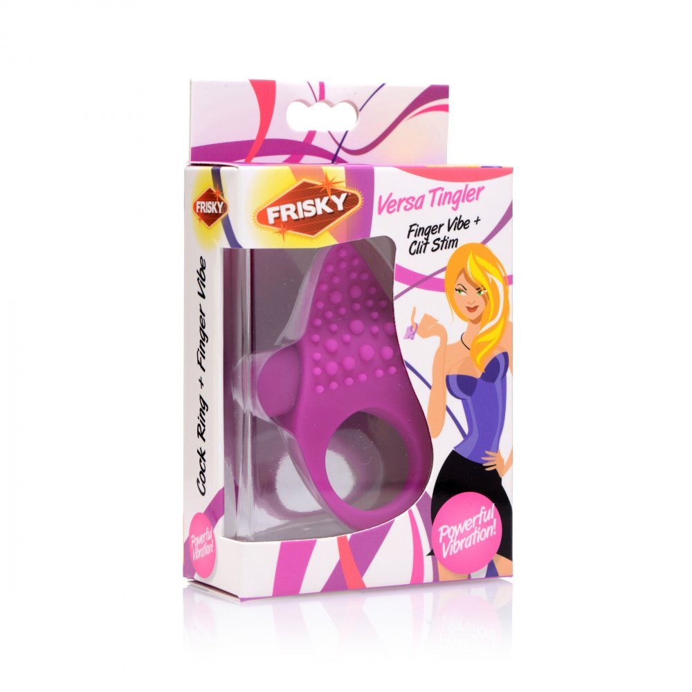 Xr Frisky Versa Tingler Finger Vibe And Clit Stimulator > Sex Toys For Ladies > Finger Vibrators