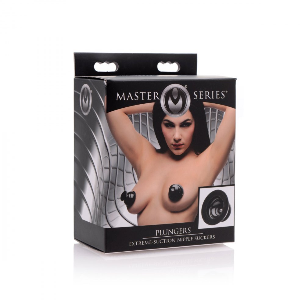 Master Series Plungers Extreme Suction Silicone Nipple Suckers > Sex Toys > Nipple Suckers