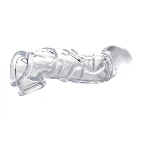 Size Matters 2 Inch Clear Penis Extender Sleeve > Sex Toys For Men > Penis Sleeves