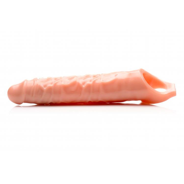 Size Matters 3 Inch Flesh Penis Extender Sleeve Beige > Sex Toys For Men > Penis Sleeves
