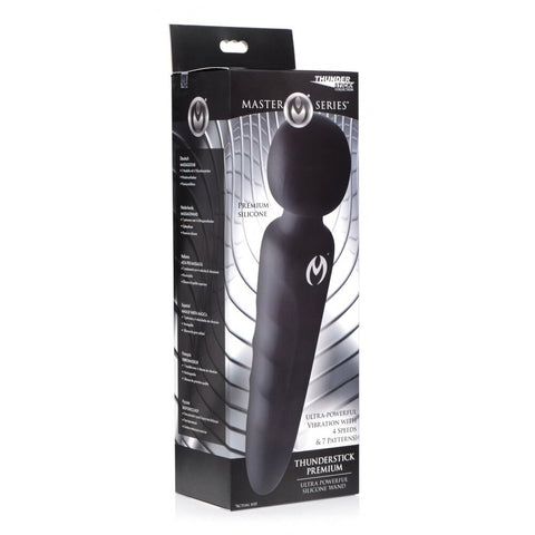 Master Series Thunderstick Premium Ultra Powerful Silicone Wand > Sex Toys For Ladies > Wand Massagers and Attachments