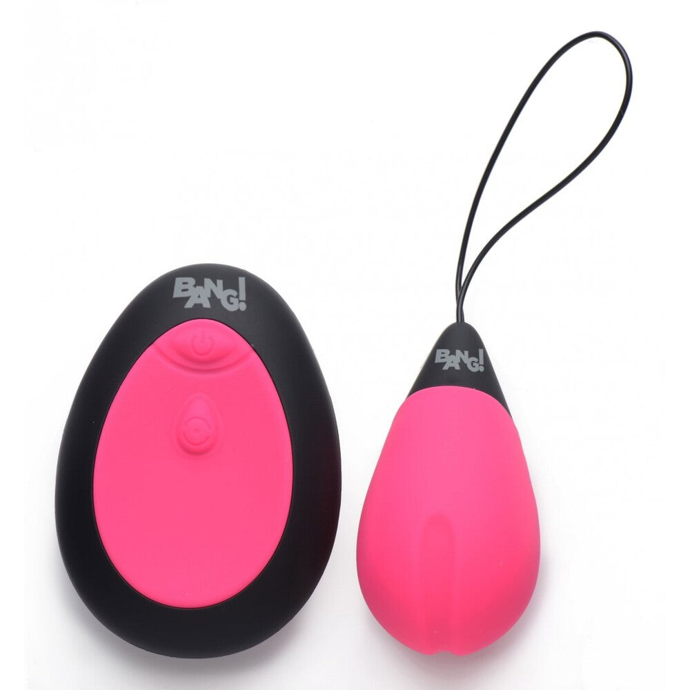 Xr 10x Powerful Silicone Vibrating Egg Pink Wireless Remote Default Title > Sex Toys For Ladies > Vibrating Eggs