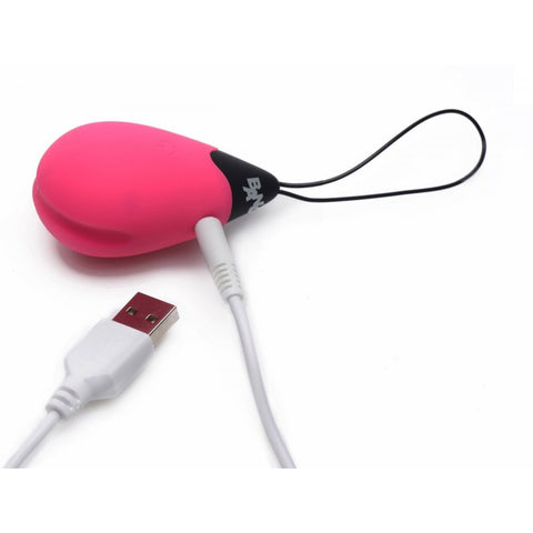Xr 10x Powerful Silicone Vibrating Egg Pink Wireless Remote > Sex Toys For Ladies > Vibrating Eggs