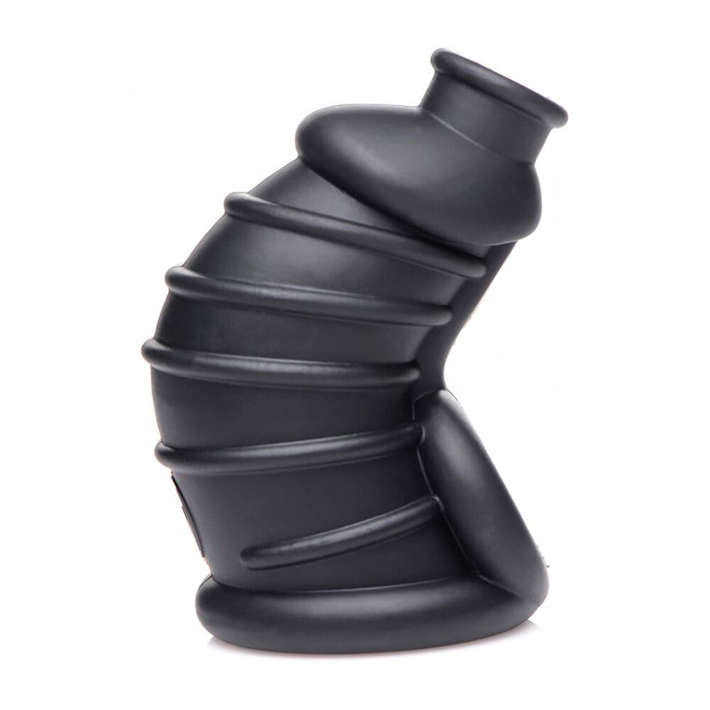 Master Series Dark Chamber Silicone Chastitys Cage Default Title > Bondage Gear > Male Chastity