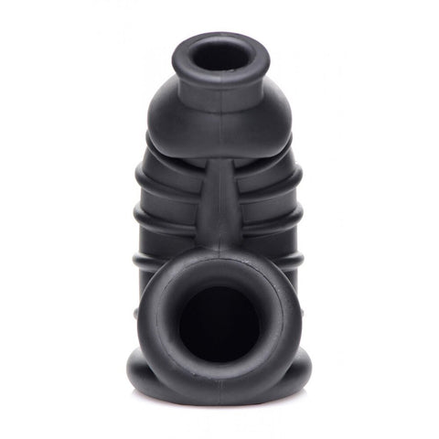 Master Series Dark Chamber Silicone Chastitys Cage > Bondage Gear > Male Chastity