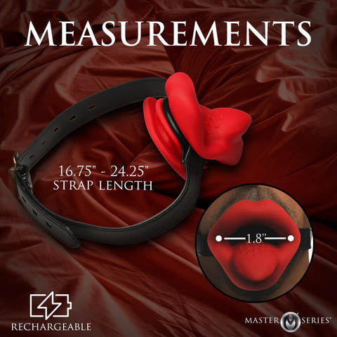 Master Series Vibrating Sissy Mouth Gag Gags