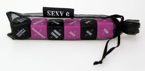 Sexy 6 Dice Foreplay Edition Games
