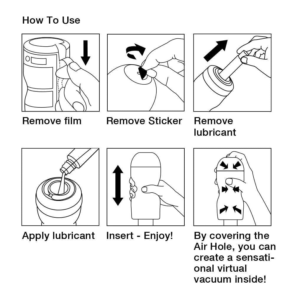 Tenga Air Tech Reusable Regular Vacuum Cup Masturbator > Sex Toys For Men > Masturbators