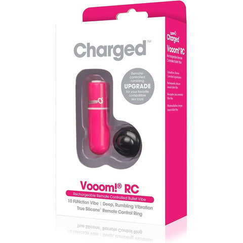 Screaming O Charged Vooom Pink Remote Bullet Vibrator > Sex Toys For Ladies > Mini Vibrators