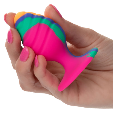 Cheeky Medium Swirl Tie Dye Butt Plug Butt Plugs