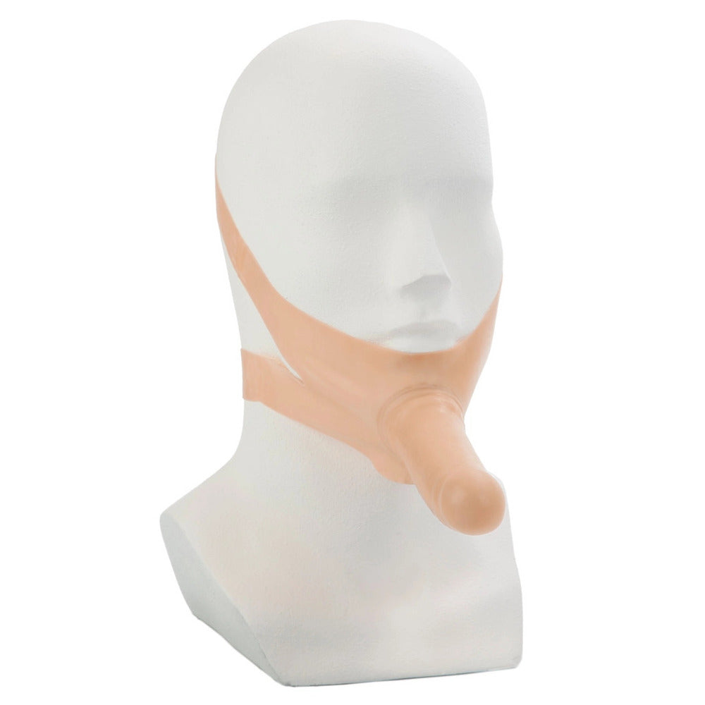 Accommodator 5 Inch Wearable Face Strap On Dildo Flesh Secondary image