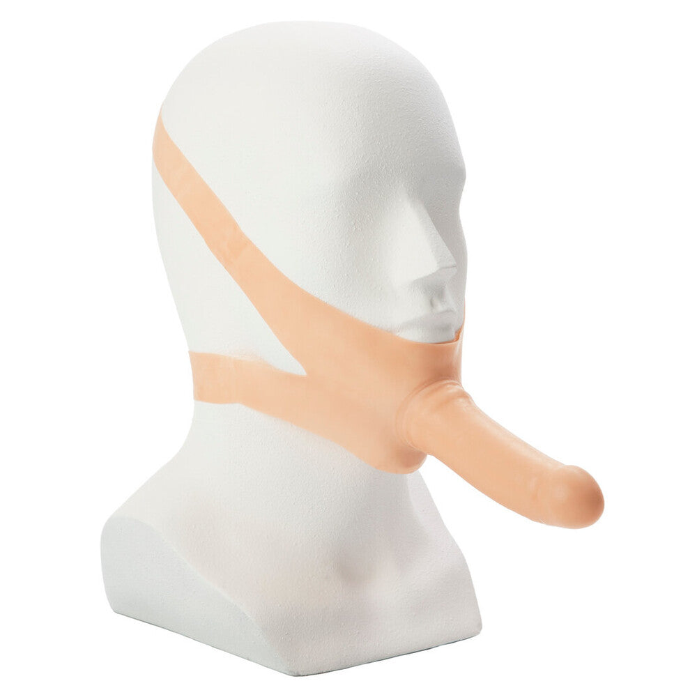 Accommodator 5 Inch Wearable Face Strap On Dildo Flesh > Bondage Gear > Gags and Bits Main image