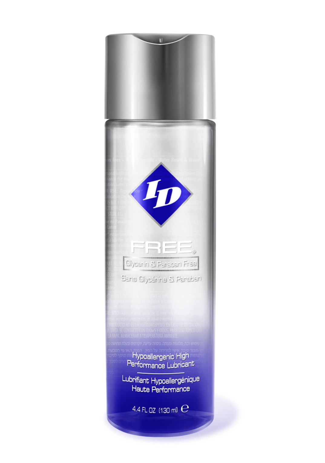 ID Free Hypoallergenic Water-Based Lubricant 130ml for Sensitive Skin Default Title Water Based Lube