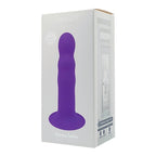 Adrien Lastic Hitsens 3 Purple Silicone Dildo 7 Inch with Suction Cup > Dildos > Neutral Dildos