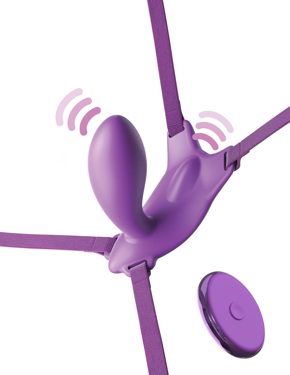 Pipedream Fantasy For Her Ultimate G-Spot Butterfly Strap-On – Silicone Rechargeable Strap-On > Sex Toys For Ladies > Panty Vibes