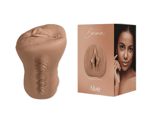 Alive Emma Super Realistic Masturbator M Flesh Strokers - Manual