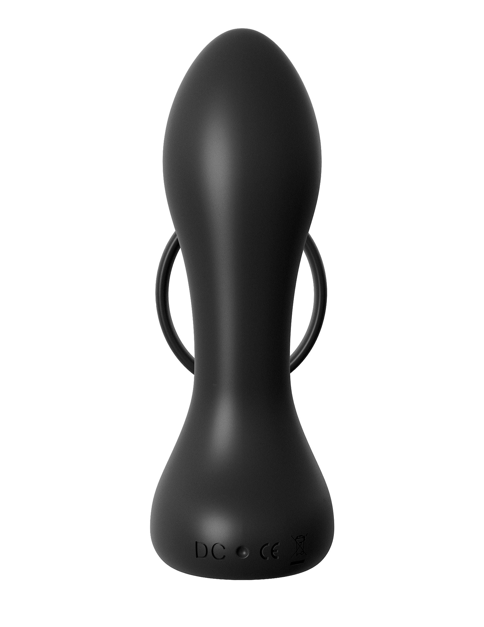 Anal Fantasy Elite Rechargeable Silicone Prostate Plug and Cockring Dual-Function Toy > Anal Range > Prostate Plugs Main image