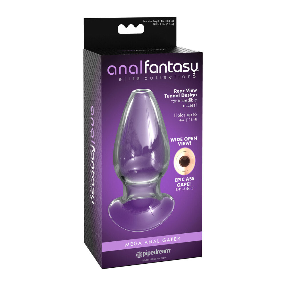 Anal Fantasy Mega Glass Anal Gaper > Anal Range > Tunnel and Stretchers