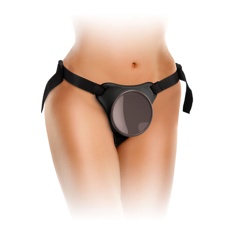 King Cock Comfy Body Dock Strap On Harness Black Harnesses & Strap-Ons