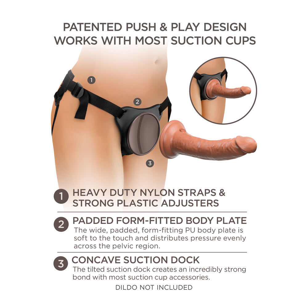 King Cock Comfy Body Dock Strap On Harness Harnesses & Strap-Ons