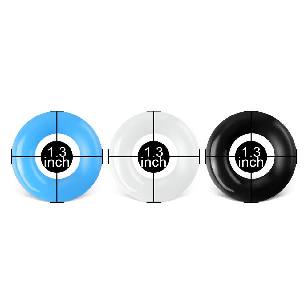 Tempt Ation Triple Pack Doughnuts – Stretchy Waterproof Cock Rings > Sex Toys For Men > Love Rings