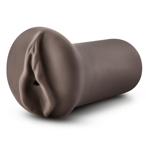 Hot Chocolate Nicoles Kitty Vagina Masturbator Brown Strokers - Manual