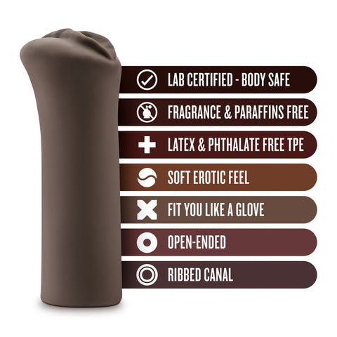 Hot Chocolate Nicoles Kitty Vagina Masturbator Strokers - Manual