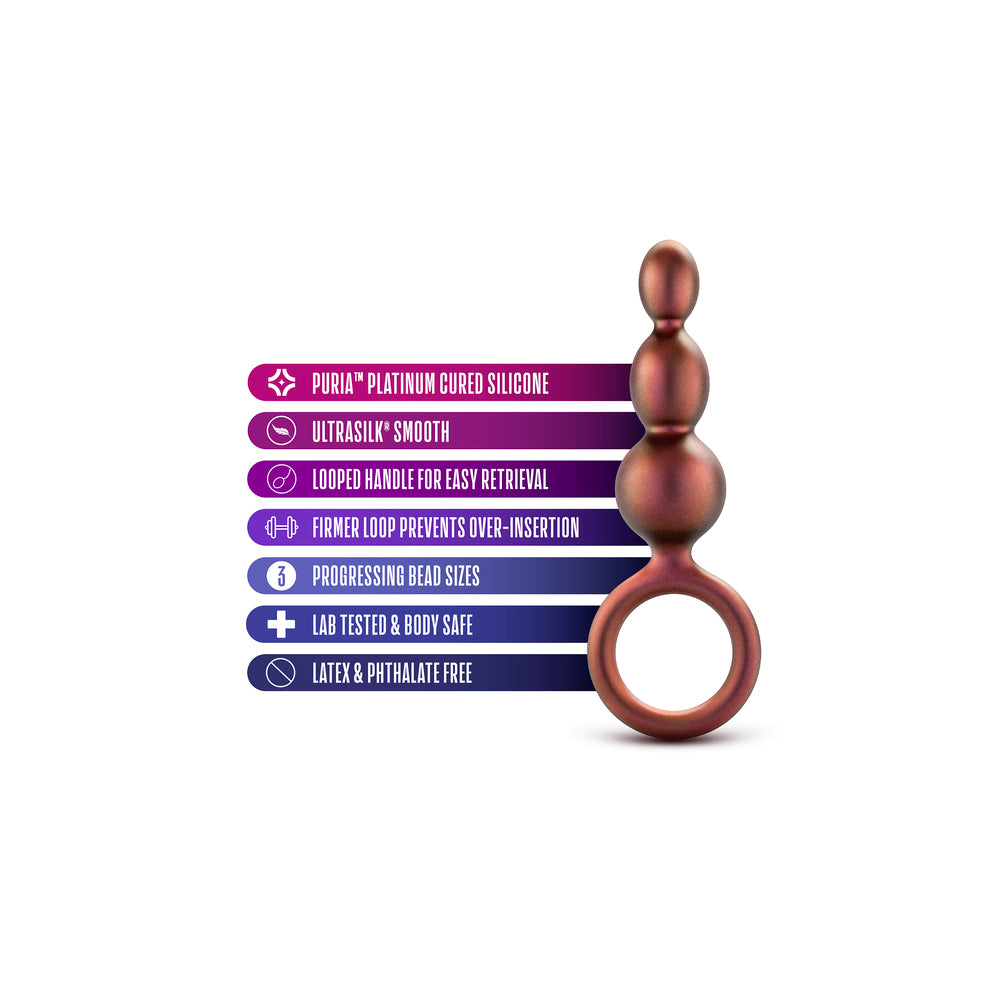 Anal Adventures Matrix Beaded Loop Butt Plug > Anal Range > Butt Plugs