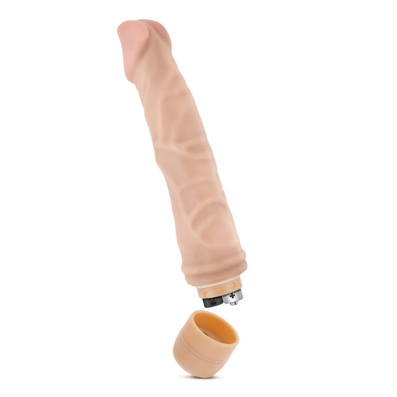 Dr Skin Cock Vibe 6 Inch Vibrating Cock Beige DONGS Vibrating