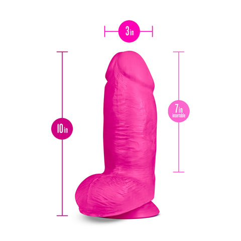 Au Naturel Bold Chub 10 Inch Dildo > Realistic Dildos and Vibes > Penis Vibrators