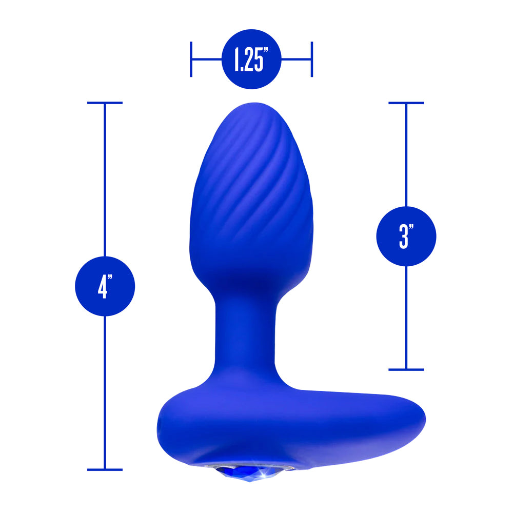 Oh My Gem Rechargeable Butt Plug > Anal Range > Vibrating Buttplug