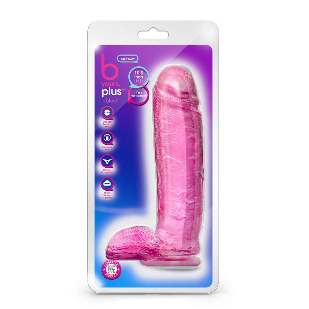 B Yours Plus Big N Bulky 10.5 Inch Dildo > Dildos > Large Dildos