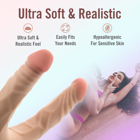 Dr Skin Plus 14 Inch Posable Double Dong 35.5 cm Double Dong Double Dongs