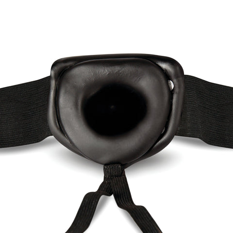Dr. Skin Hollow Strap On 7 Inch Black STRAP-ONS