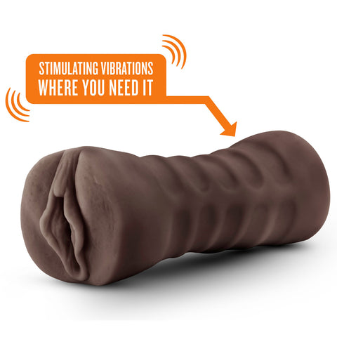 Hot Chocolate Alexis Vagina Vibrating Masturbator Strokers - Celebrity