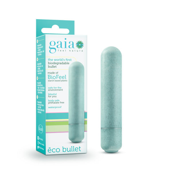 Gaia Eco Bullet - Aqua 8.9 cm (3.5'') Bullet BULLETS