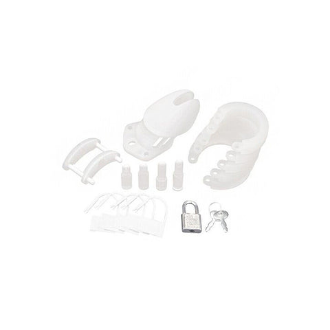 Blue Line Silicone Chastity Cage > Bondage Gear > Male Chastity