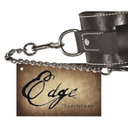 Edge Leather Arm And Thigh Restraints – With Metal Tether > Bondage Gear > Restraints