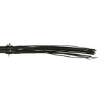 Edge Spike Flogger, Vegan Leather, 28.5" Long, Spiked Handle > Bondage Gear > Whips & Floggers