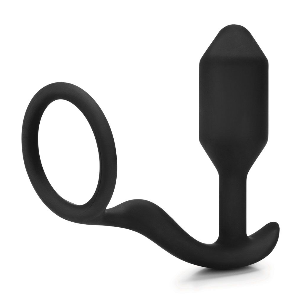 bVibe Snug And Tug Anal Plug And Cock Ring Default Title > Sex Toys For Men > Love Rings
