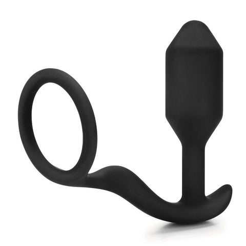 bVibe Snug And Tug Anal Plug And Cock Ring Default Title > Sex Toys For Men > Love Rings