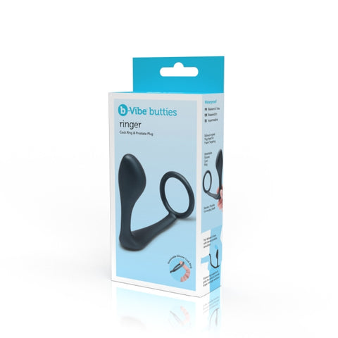 BVibe Ringer Cock Ring and Plug Default Title > Sex Toys For Men > Love Rings