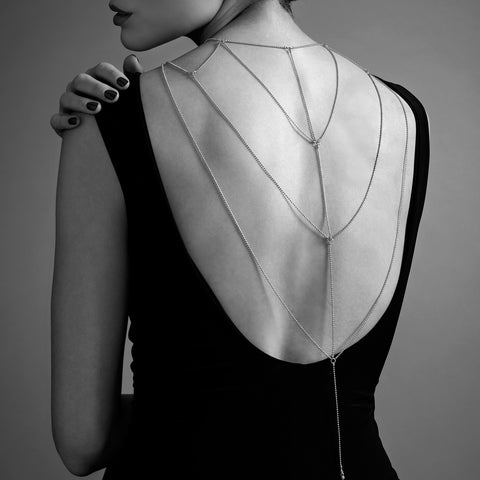 Bijoux Indiscrets Magnifique Back and Cleavage Chain > Clothes > Body Jewellery
