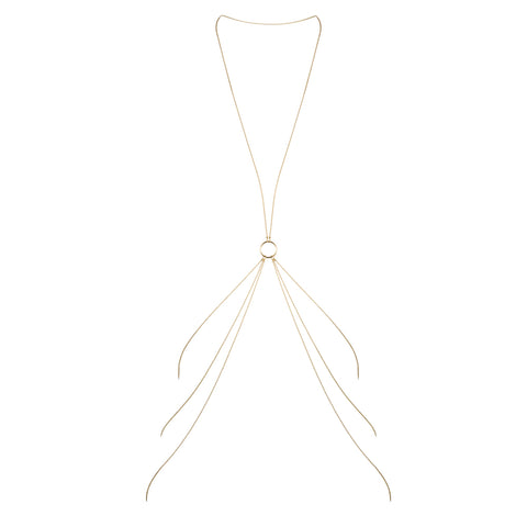 Bijoux Indiscrets Magnifique Body Chain Gold > Clothes > Body Jewellery