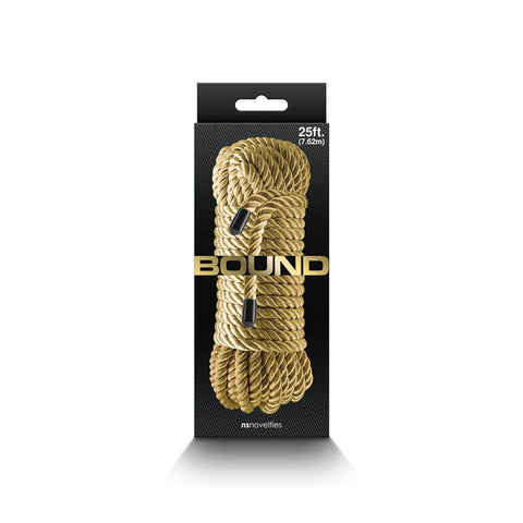 Bound Rope Gold Bondage Rope 7.6 Metre Length Rope
