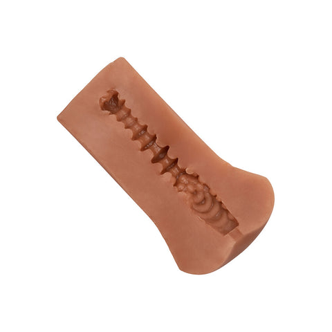 Boundless Stroker Masturbator Flesh Brown > Sex Toys For Men > Masturbators