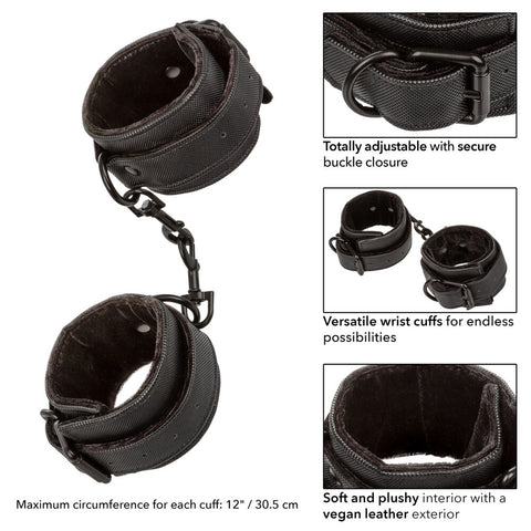 Boundless Wrist Cuffs – Adjustable Restraint Wrist Cuffs > Clothes > Unisex Leather